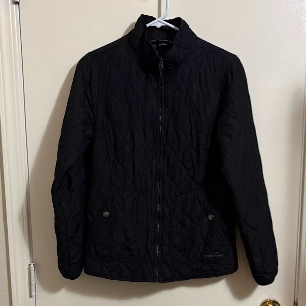 Eddie Bauer Women's Black Utility Jacket